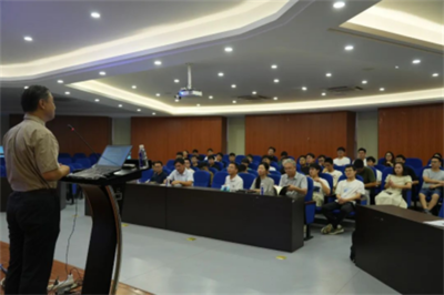 南技術物理研究所王浟教授來溫考察交流