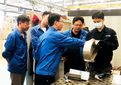 河南許昌煙機公司:舉辦鉚組合、激光焊接技術(shù)交流